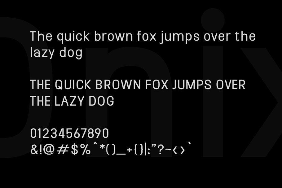 Onix Regular Font preview